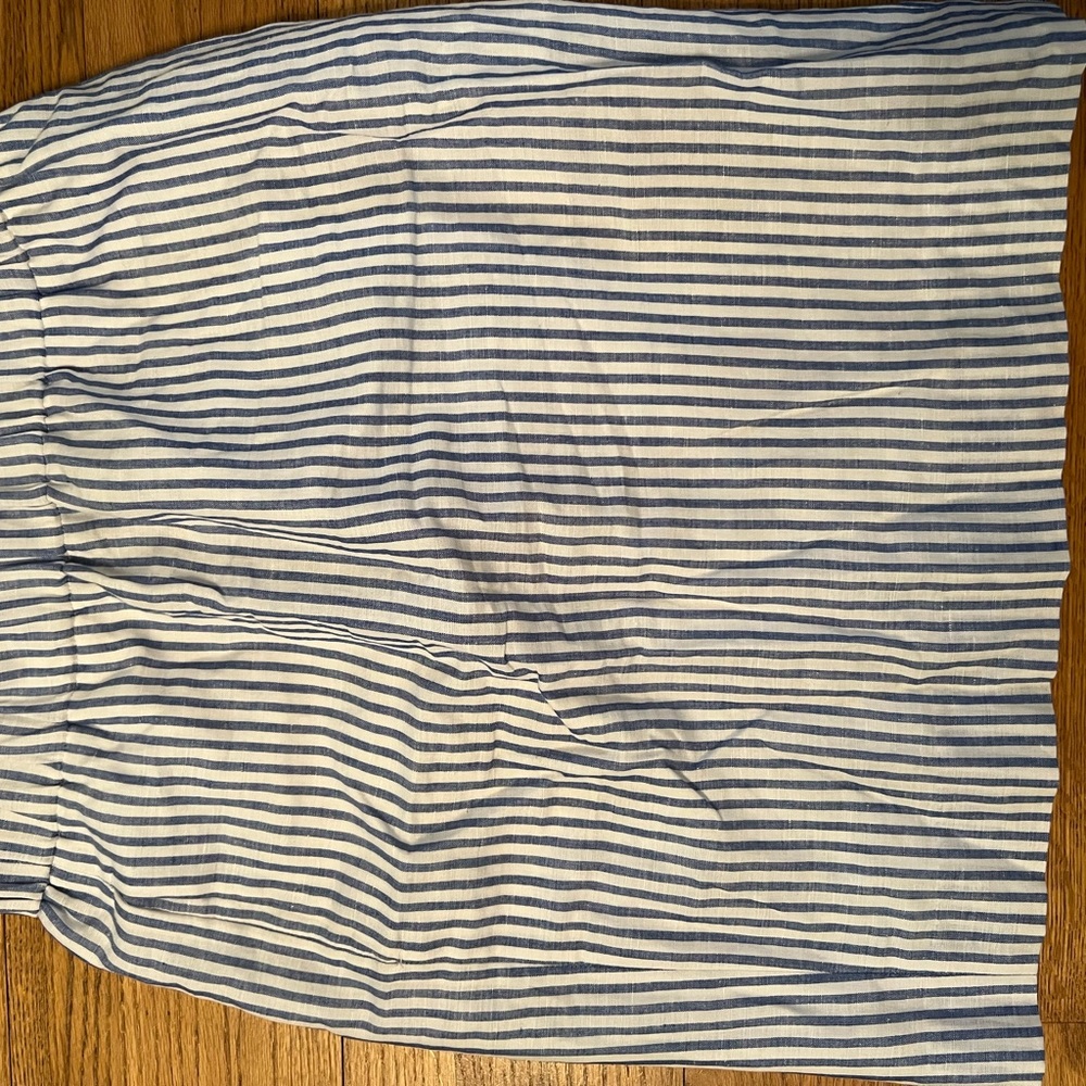 JCREW 60% linen/ 40% cotton skirt